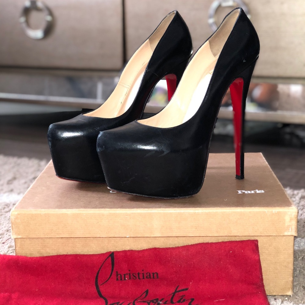 AUTHENTIC LOUBOUTIN DAFFODILE 160 HEELS PUMPS